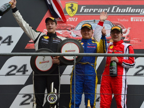 Team Ukraine racing with Ferrari:  