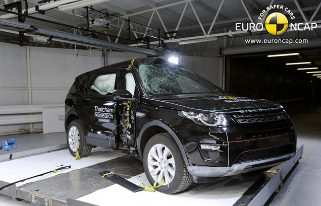 Land Rover Discovery Sport, Porsche Macan  Lexus NX  5  Euro NCAP