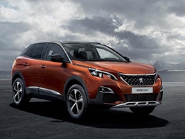 PEUGEOT 3008  5008      0,01%*   3 