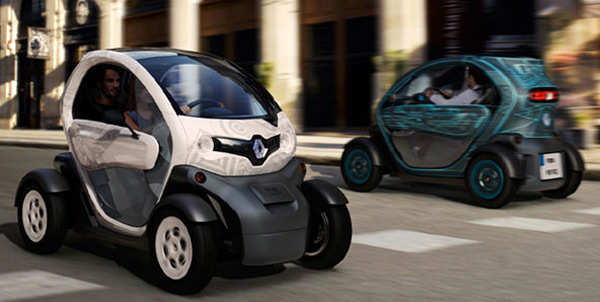 Renault    Twizy  iPad  iPhone