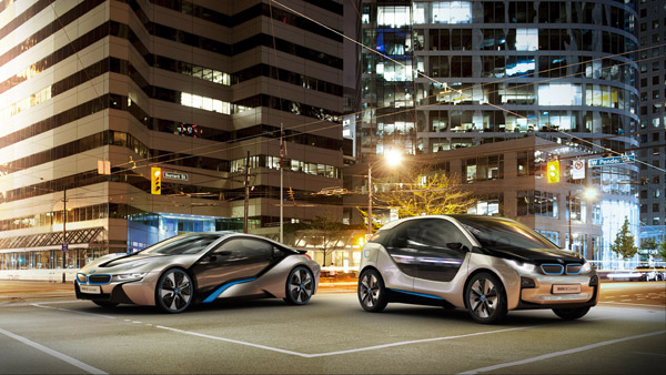   BMW i3 Concept  BMW i8 Concept.